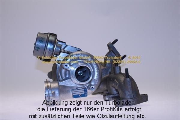 Schlütter Turbolader 166-02460 - Ahdin inparts.fi