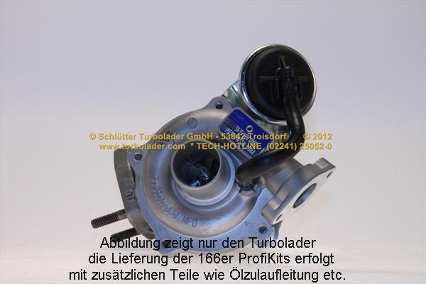 Schlütter Turbolader 166-00295 - Ahdin inparts.fi