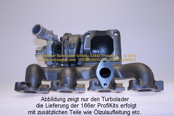 Schlütter Turbolader 166-00730 - Ahdin inparts.fi