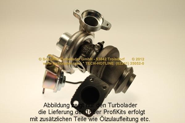 Schlütter Turbolader 166-05132 D - Ahdin inparts.fi