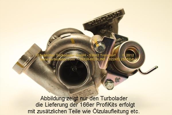 Schlütter Turbolader 166-01671 - Ahdin inparts.fi