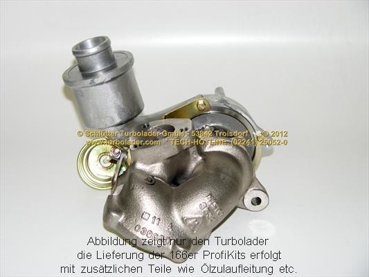 Schlütter Turbolader PRO-01050 - Ahdin inparts.fi