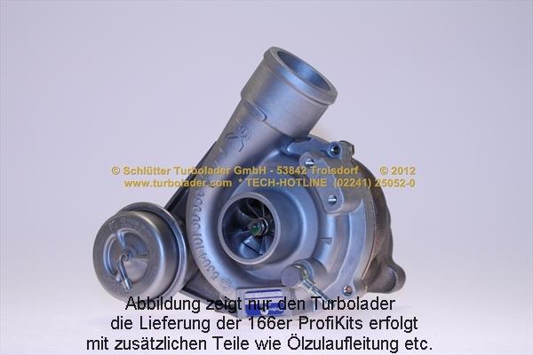 Schlütter Turbolader 166-01070 D - Ahdin inparts.fi