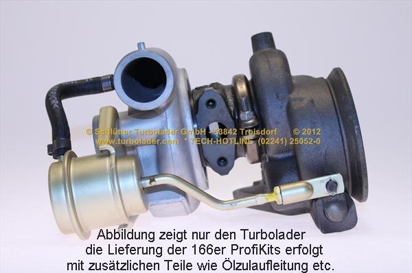 Schlütter Turbolader 166-01085 - Ahdin inparts.fi
