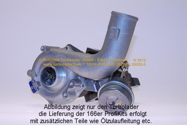 Schlütter Turbolader 166-06070 - Ahdin inparts.fi