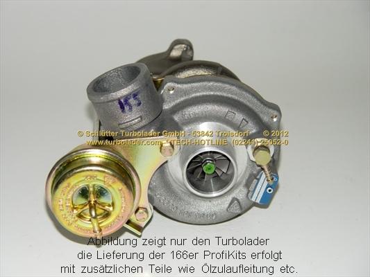 Schlütter Turbolader 166-01130 - Ahdin inparts.fi