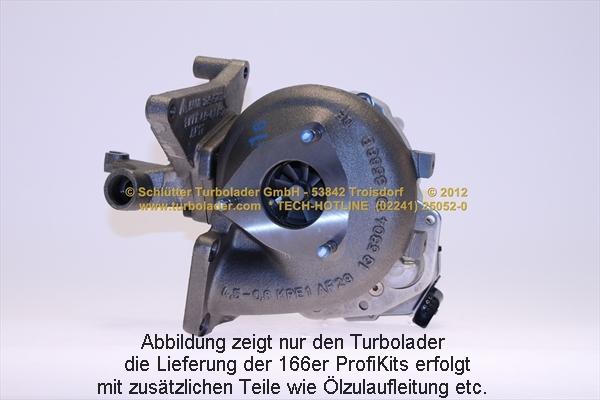 Schlütter Turbolader 166-02540 - Ahdin inparts.fi