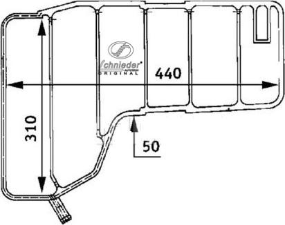 SCHNIEDER AUTOTECH BZT32.00012 - Nestesäiliö, jäähdytysneste inparts.fi