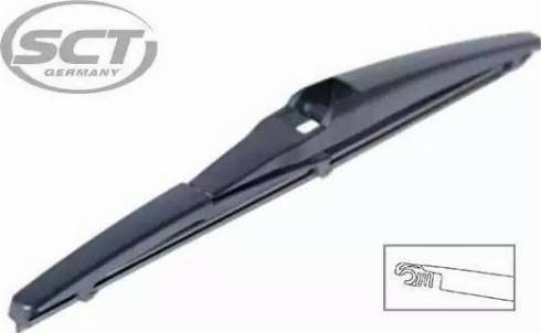 SCT-MANNOL 9493 REAR WIPER - Pyyhkijänsulka inparts.fi