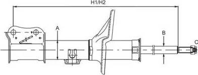 SCT-MANNOL Z 3112L - Iskunvaimennin inparts.fi