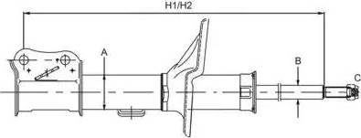 SCT-MANNOL Z 3112R - Iskunvaimennin inparts.fi