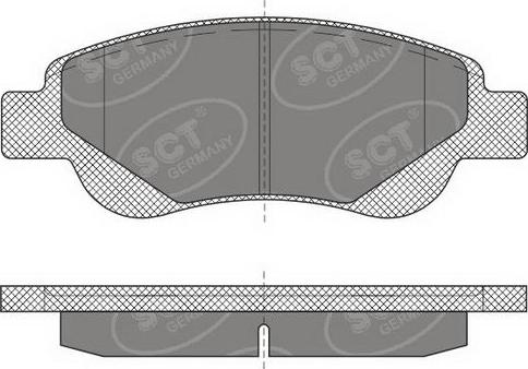 SCT-MANNOL SP 609 PR - Jarrupala, levyjarru inparts.fi