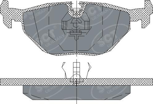 BOSCH 0986560964 - Jarrupala, levyjarru inparts.fi