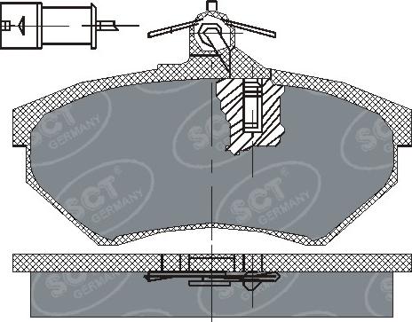 SCT-MANNOL SP 111 PR - Jarrupala, levyjarru inparts.fi