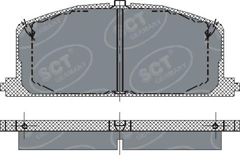 SCT-MANNOL SP 118 PR - Jarrupala, levyjarru inparts.fi