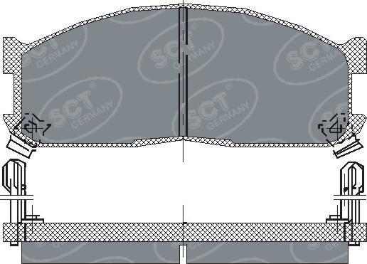 BOSCH 0 986 AB2 459 - Jarrupala, levyjarru inparts.fi