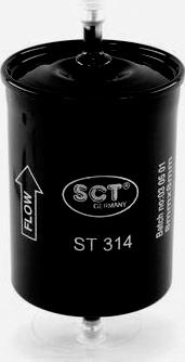 SCT-MANNOL ST 314 - Polttoainesuodatin inparts.fi