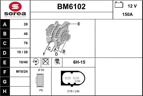 Sera BM6102 - Laturi inparts.fi