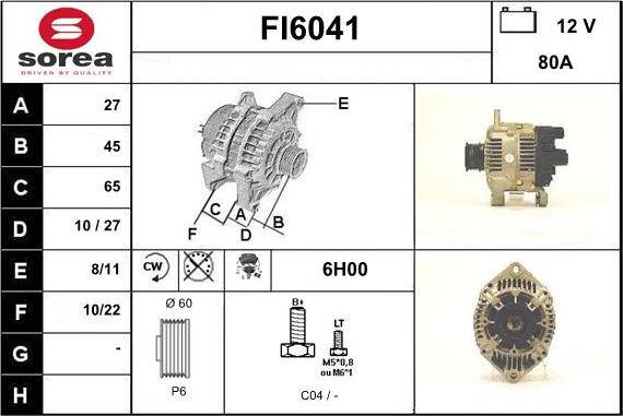 Sera FI6041 - Laturi inparts.fi