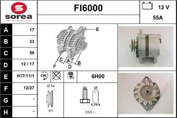 Sera FI6000 - Laturi inparts.fi