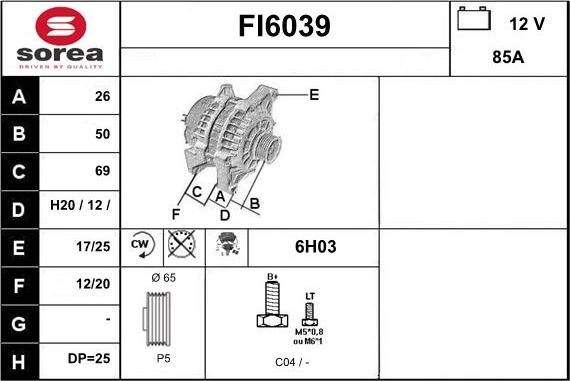 Sera FI6039 - Laturi inparts.fi