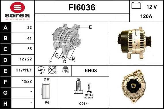 Sera FI6036 - Laturi inparts.fi