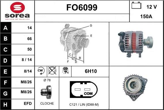 Sera FO6099 - Laturi inparts.fi