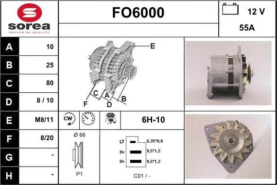 Sera FO6000 - Laturi inparts.fi