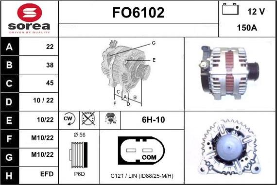 Sera FO6102 - Laturi inparts.fi