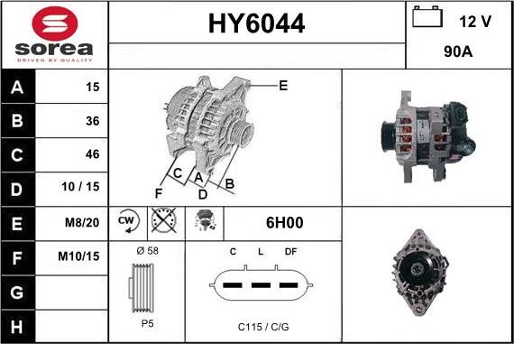 Sera HY6044 - Laturi inparts.fi