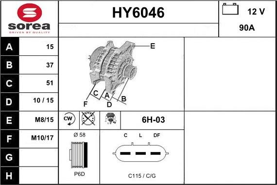 Sera HY6046 - Laturi inparts.fi