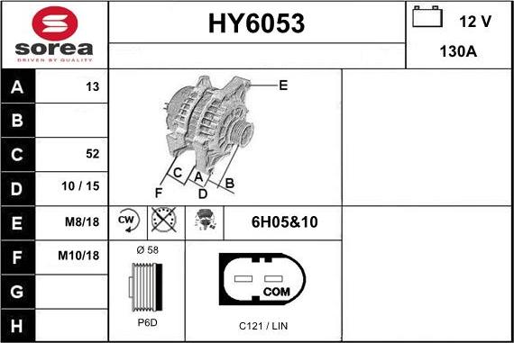 Sera HY6053 - Laturi inparts.fi