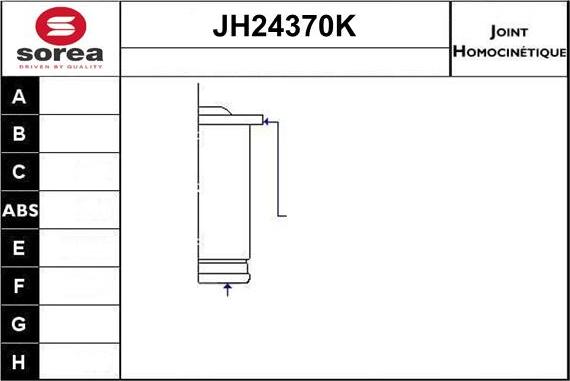 Sera JH24370K - Nivelsarja, vetoakseli inparts.fi