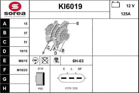 Sera KI6019 - Laturi inparts.fi