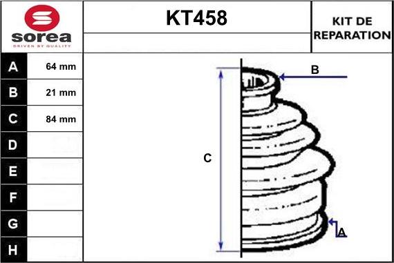 Sera KT458 - Paljekumi, vetoakseli inparts.fi