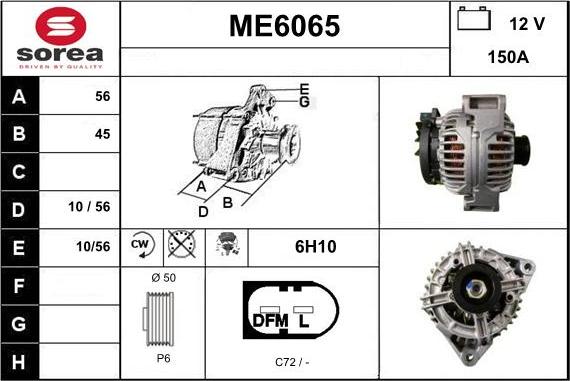 Sera ME6065 - Laturi inparts.fi