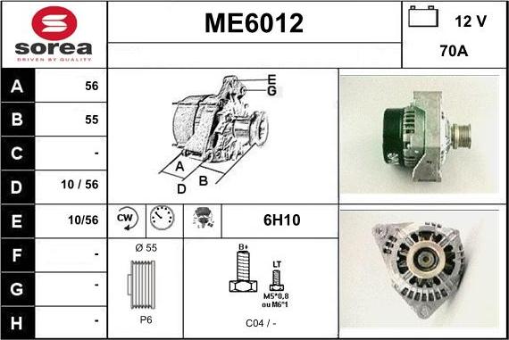 Sera ME6012 - Laturi inparts.fi