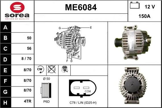 Sera ME6084 - Laturi inparts.fi