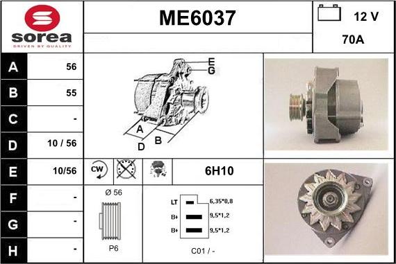 Sera ME6037 - Laturi inparts.fi