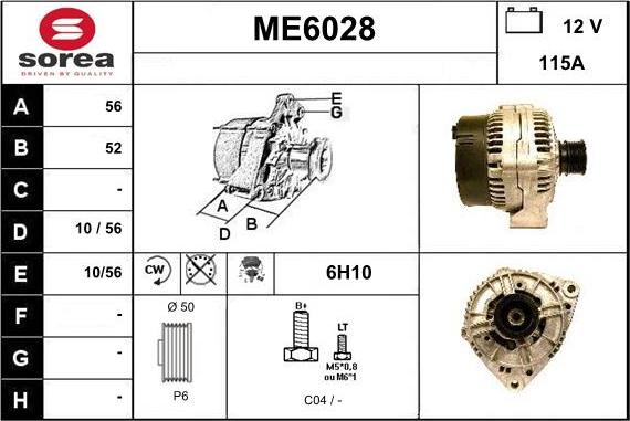 Sera ME6028 - Laturi inparts.fi