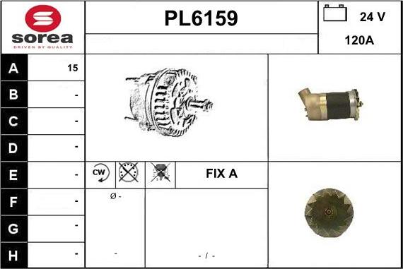 Sera PL6159 - Laturi inparts.fi