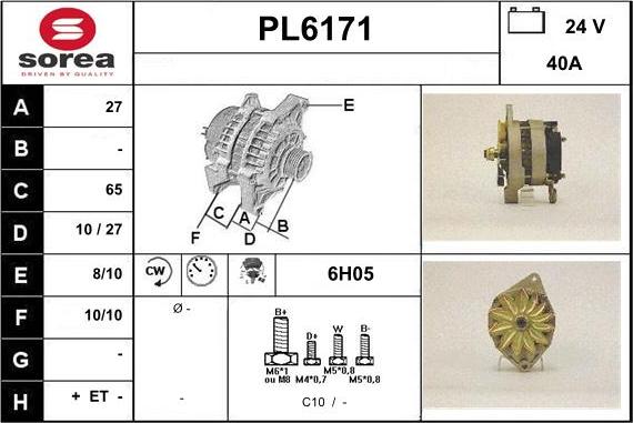 Sera PL6171 - Laturi inparts.fi