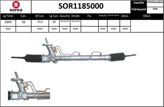 Sera SOR1185000 - Ohjausvaihde inparts.fi