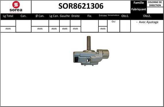 Sera SOR8621306 - Ohjauspylväs inparts.fi