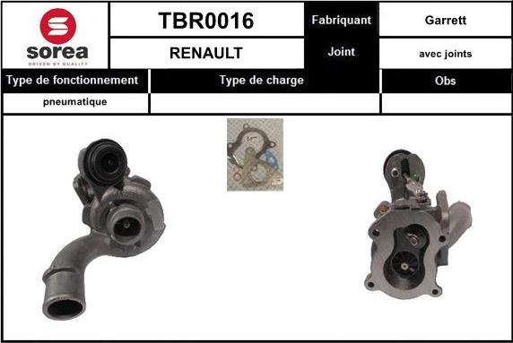 Sera TBR0016 - Ahdin inparts.fi