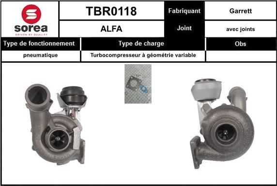 Sera TBR0118 - Ahdin inparts.fi