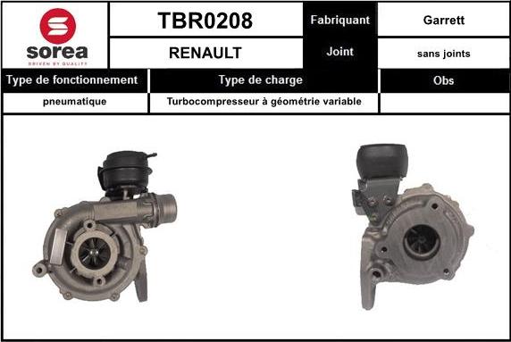 Sera TBR0208 - Ahdin inparts.fi