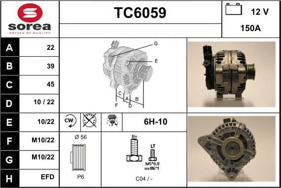 Sera TC6059 - Laturi inparts.fi