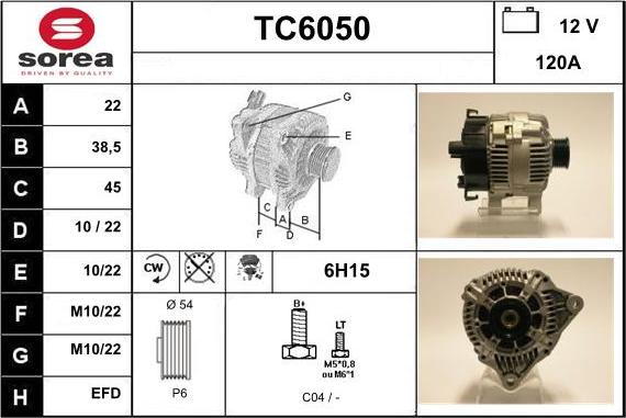 Sera TC6050 - Laturi inparts.fi