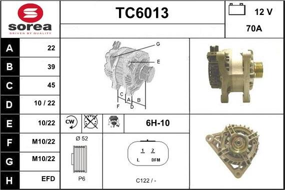 Sera TC6013 - Laturi inparts.fi